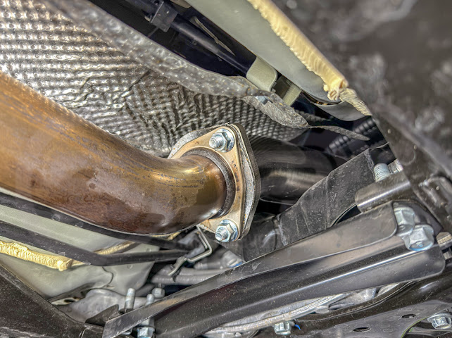 2023+ HONDA CIVIC FL5 TYPE R 2.0T & 2022+ ACURA INTEGRA TYPE S 2.0T EXHAUST FRONT PIPE