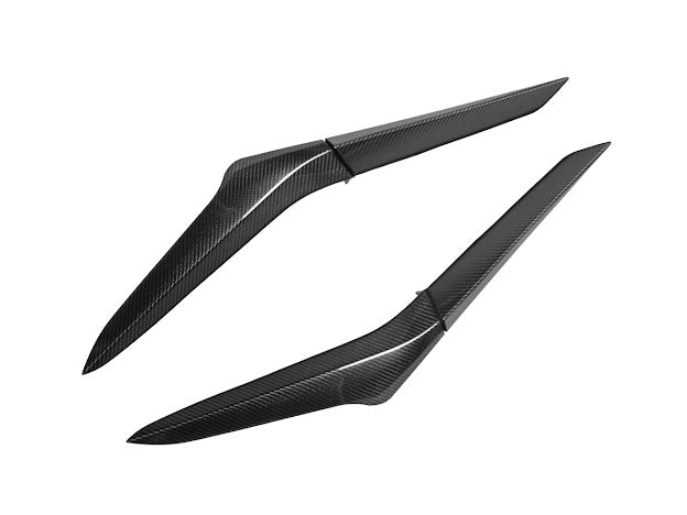 2023+ CORVETTE C8 E-RAY / Z06 | CARBON FIBER SIDE FENDER VENT DOOR TRIM REPLACEMENT PAIR