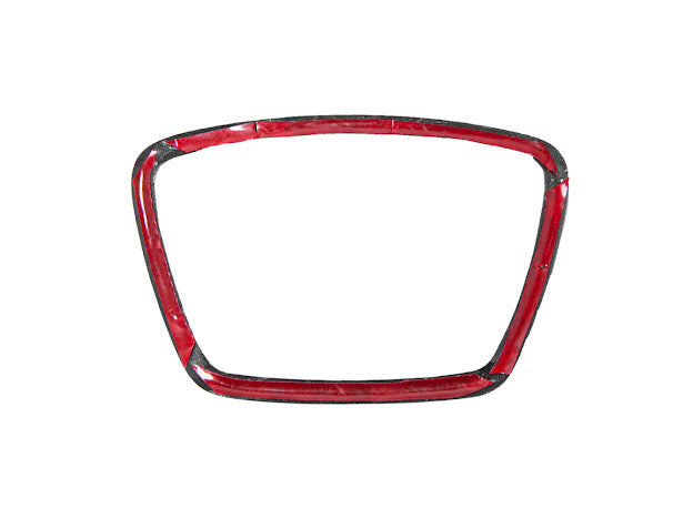 2021-Up Ford Mustang Mach-E |INTERIOR Carbon Fiber Steering Wheel Center Trim