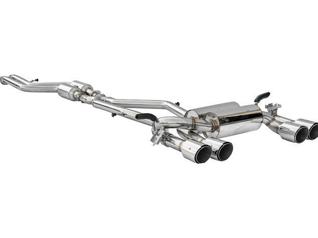 2014-2019 BMW F80 M3 & F82 / F83 M4 | MUFFLER AXLE BACK WITH RESONATED MID PIPE CAT BACK EXHAUST