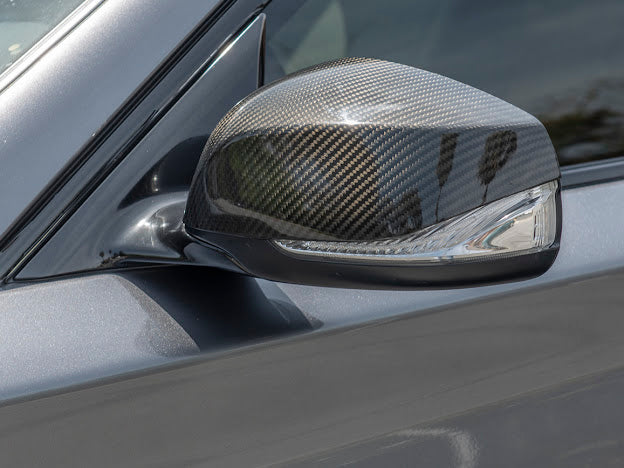 2014-Up Infiniti Q50 Q60 Q70 QX30 Factory CARBON FIBER Side Mirror Covers Pair