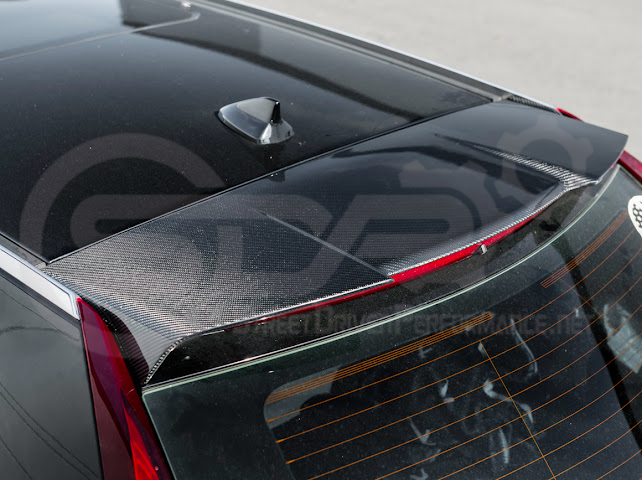 2009-2015 CTS-V V2 Wagon - Carbon Fiber Trunk Lid Spoiler / Wing