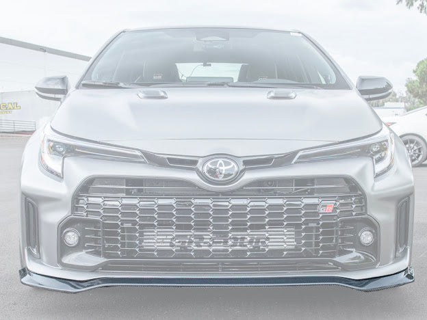 2023-UP TOYOTA GR COROLLA |GR STYLE FRONT LIP SPLITTER GROUND EFFECTS