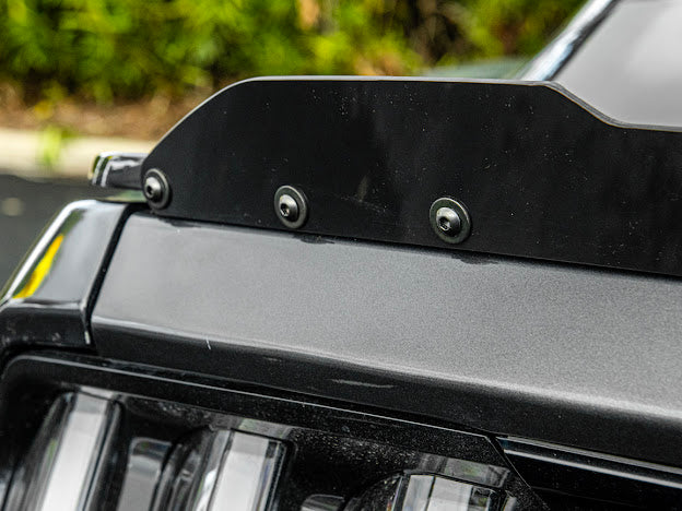 2015-23 FORD MUSTANG GT | SMOKE TINTED REAR SPOILER WICKERBILL FLAP INSERT