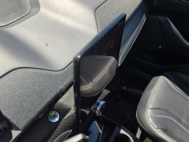 2021-Up Ford Mustang Mach-E | INTERIOR Carbon Fiber Navigation Monitor Cover