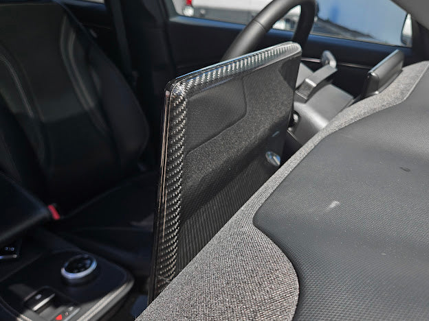 2021-Up Ford Mustang Mach-E | INTERIOR Carbon Fiber Navigation Monitor Cover