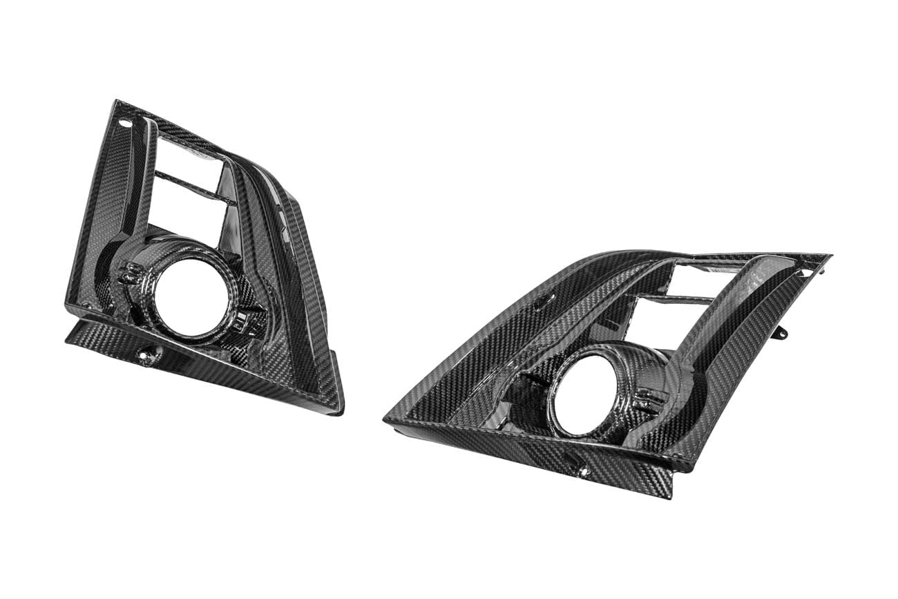 2009-2015 Cadillac CTS/CTS-V V2 SDP Carbon Fiber Headlight  Internal Housings Bezels