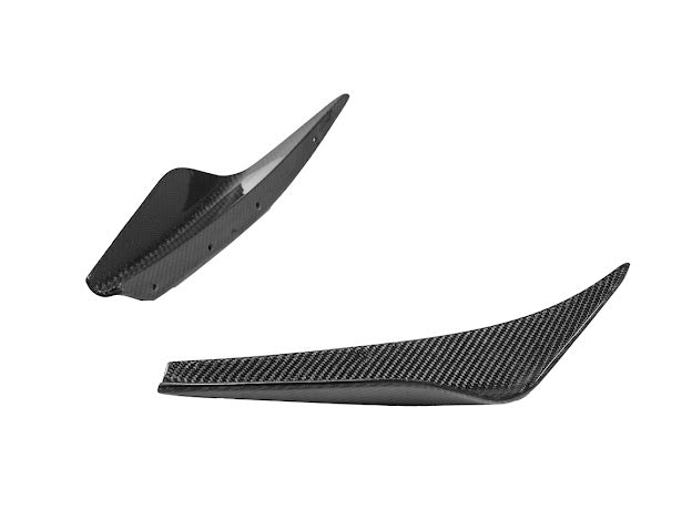 2020-Up Toyota GR Supra A90 A91 | SDP Performance Style CARBON FIBER Front Bumper Canard Splitter (Pair)