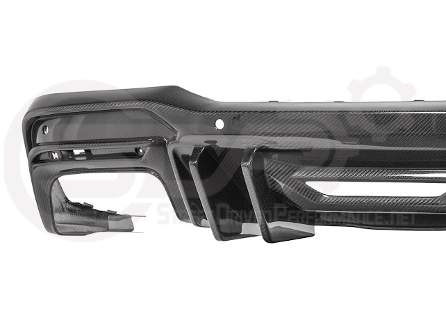 2024+ FORD MUSTANG S650 |  VERSION 2 PACKAGE REAR BUMPER DIFFUSER