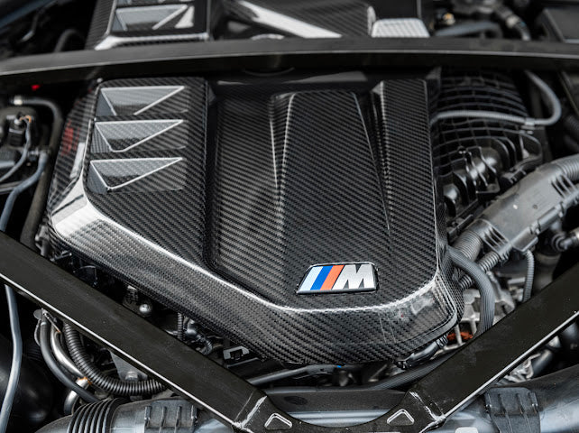 2023-UP BMW G87 M2 | Factory Style Carbon Fiber Front Engine Cover Replacement