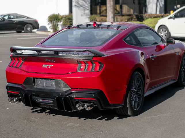 2024+ FORD MUSTANG S650 |  VERSION 2 PACKAGE REAR BUMPER DIFFUSER