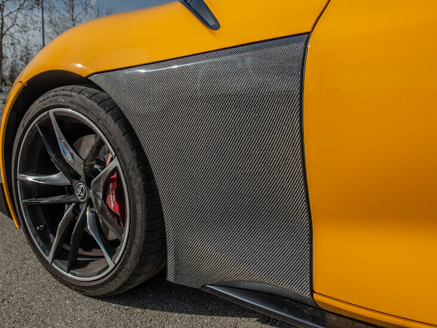 2020-Up Toyota GR Supra A90 A91 | JDM Factory Style Carbon Fiber Front Side Fender (Pair)
