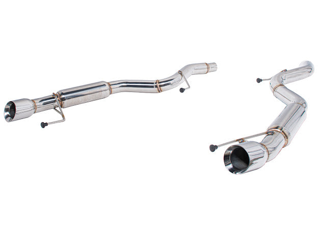 2015-23 FORD MUSTANG S550 | EXTREME MUFFLER 4" AXLE BACK EXHAUST