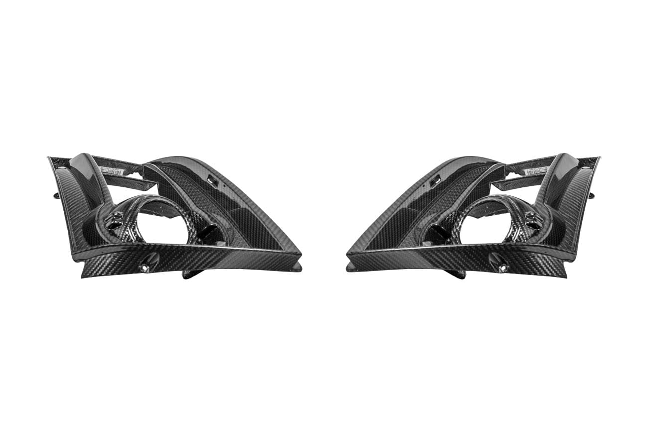 2009-2015 Cadillac CTS/CTS-V V2 SDP Carbon Fiber Headlight  Internal Housings Bezels