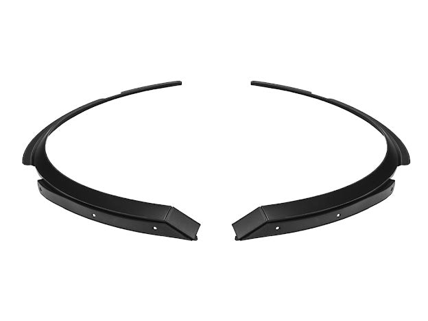 2020+ CHEVROLET CORVETTE C8 | SDP PERFORMANCE PACKAGE MATTE BLACK SIDE WHEEL FENDER FLARE EXTENSIONS PAIR