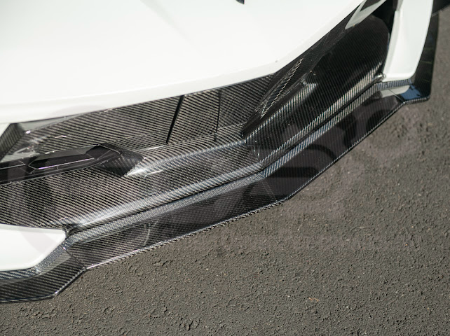 2020+ CORVETTE C8 STINGRAY & Z51 | Z06 Z07 PERFORMANCE FRONT LIP SPLITTER & CANARDS GROUND EFFECTS