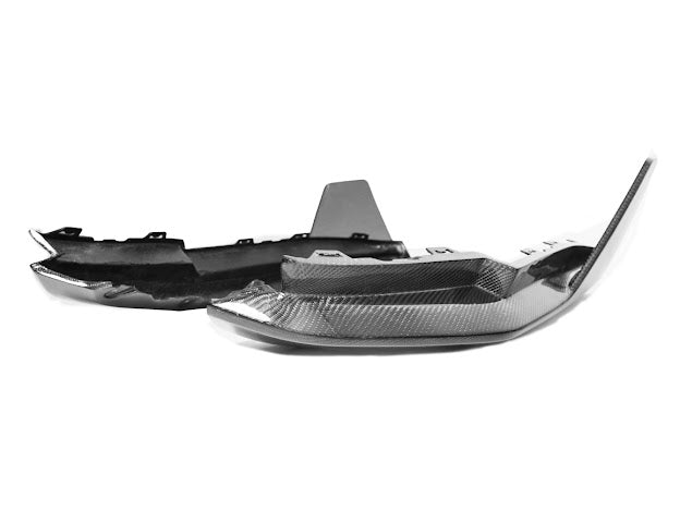 2021-Up BMW G82 / G83 M4 | M-Performance Style CARBON FIBER Rear Apron Lip Splitter Ground Effects (Pair)