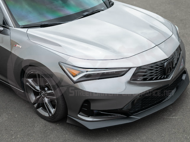 2023-Up Acura Integra DE4 | Performance Front Bumper Splitter Lip Ground Effects