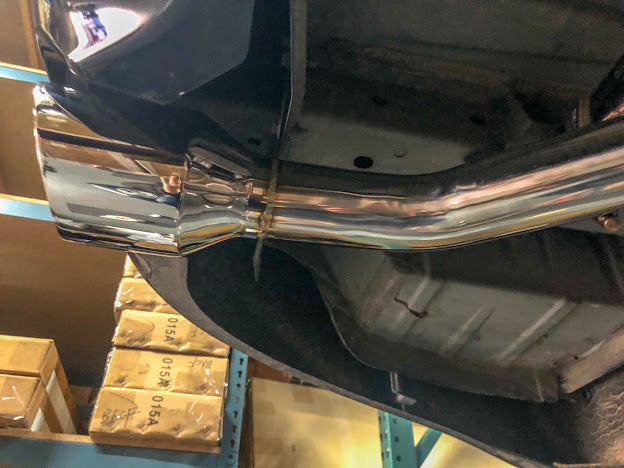 2014-PRESENT INFINITI Q50 MUFFLER DELETE AXLE BACK DUAL TIPS EXHAUST