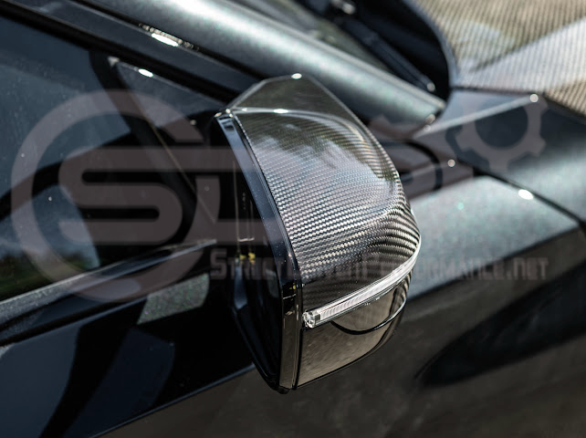 2021-UP BMW G87 M2 G80 M3 G82 M4 | FACTORY STYLE DRY CARBON FIBER MIRROR CAP REPLACEMENT PAIR
