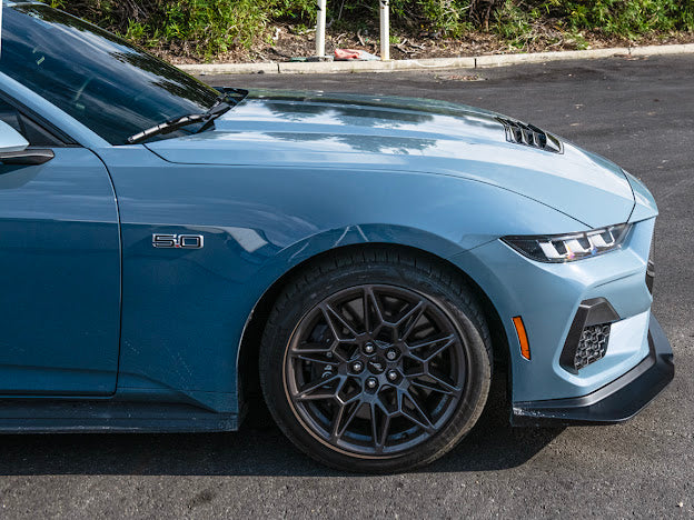 2024-UP FORD MUSTANG S650 | CARBON FIBER FRONT UPPER HOOD VENT INSERT