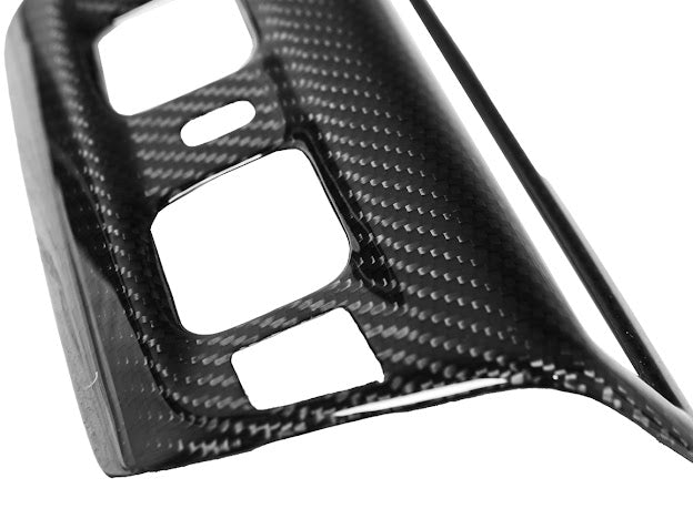 2020+ CHEVROLET CORVETTE C8 CARBON FIBER ROOF READING LIGHT CONTROL PANEL TRIM COVER