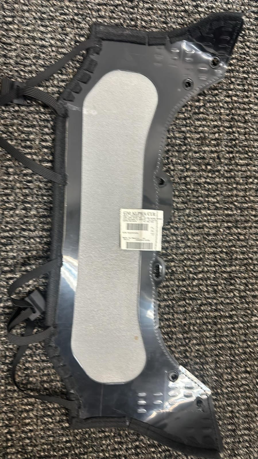 2016+ CADILLAC CTS-V3  | RECARO CARBON FIBER SEAT REAR PANEL COVER REPLACEMENT (DRIVER AND PASSENGER)