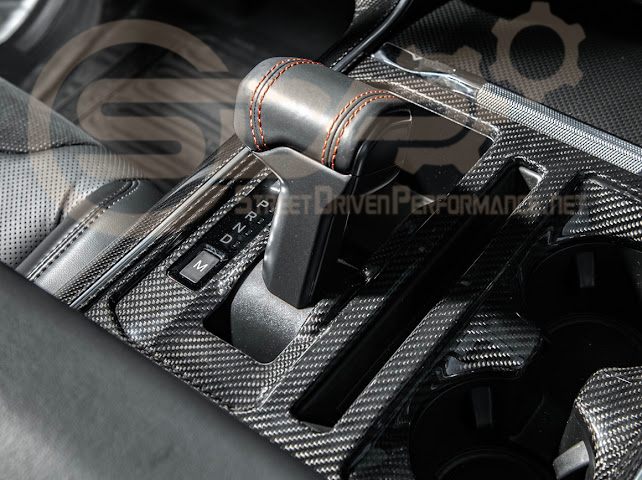 2021-UP FORD F-150 | FACTORY STYLE CARBON FIBER CENTER CONTROL GEAR SHIFT PANEL COVER