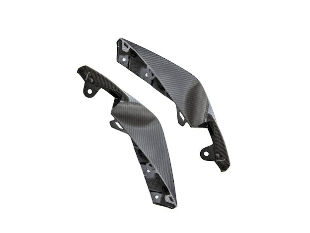 2021-UP BMW G82 / G83 M4 | M-PERFORMANCE STYLE CARBON FIBER FRONT SIDE LIP SPLITTER GROUND EFFECTS