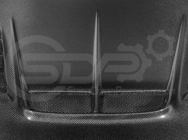 2022-UP HONDA CIVIC | JDM VARIS STYLE FRONT VENTED HOOD