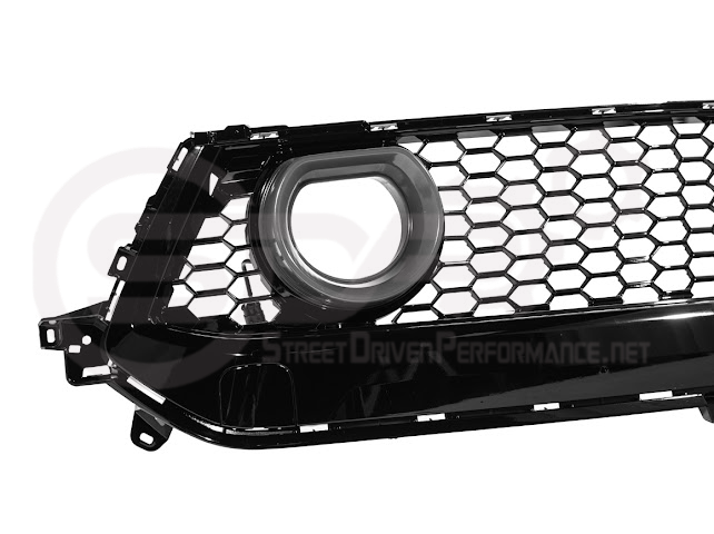 2024-UP FORD MUSTANG ECOBOOST & GT | GTV STYLE FRONT UPPER GRILLE LED AIR INTAKES