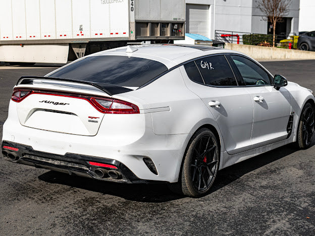 2018-Up Kia Stinger Scorpion GT Style GLOSSY BLACK Rear Trunk Lid Wing Spoiler