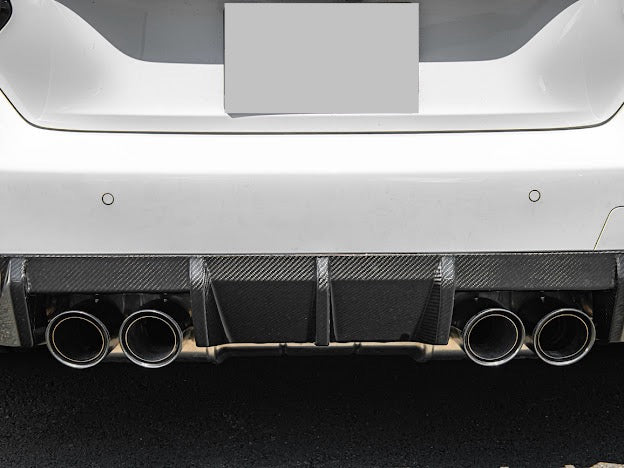 2023-UP BMW M2 | M-SPORT PERFORMANCE PACKAGE CARBON FIBER REAR BUMPER DIFFUSER