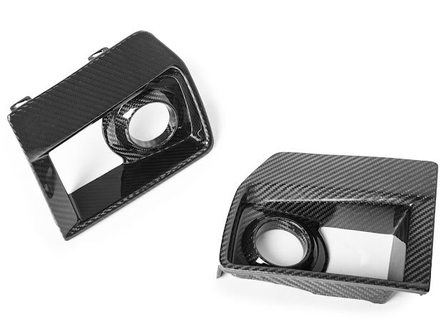 2009-2015 CTS-V V2 - Carbon Fiber Fog Light Bezels / Covers