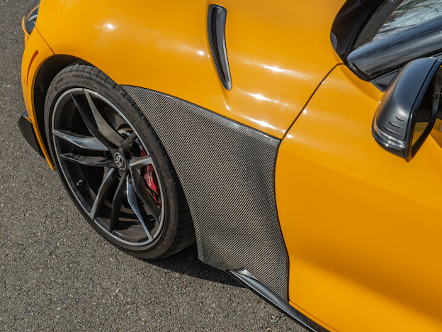 2020-Up Toyota GR Supra A90 A91 | JDM Factory Style Carbon Fiber Front Side Fender (Pair)