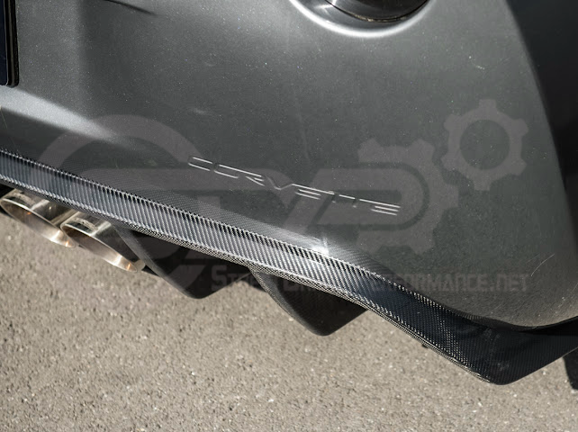 2005-2013 CORVETTE C6 | AGGRESSIVE STYLE REAR BUMPER DIFFUSER