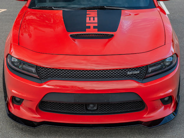 2015-UP DODGE CHARGER SRT TRACK PACKAGE FRONT SPLITTER (3pc)