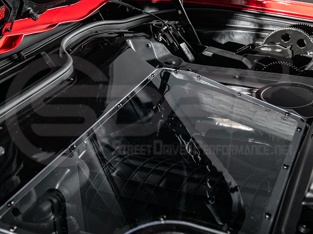 2020+ CORVETTE C8 CONVERTIBLE | HTC CARBON FIBER EXPOSED ENGINE BAY PANEL COVER REPLACEMENT