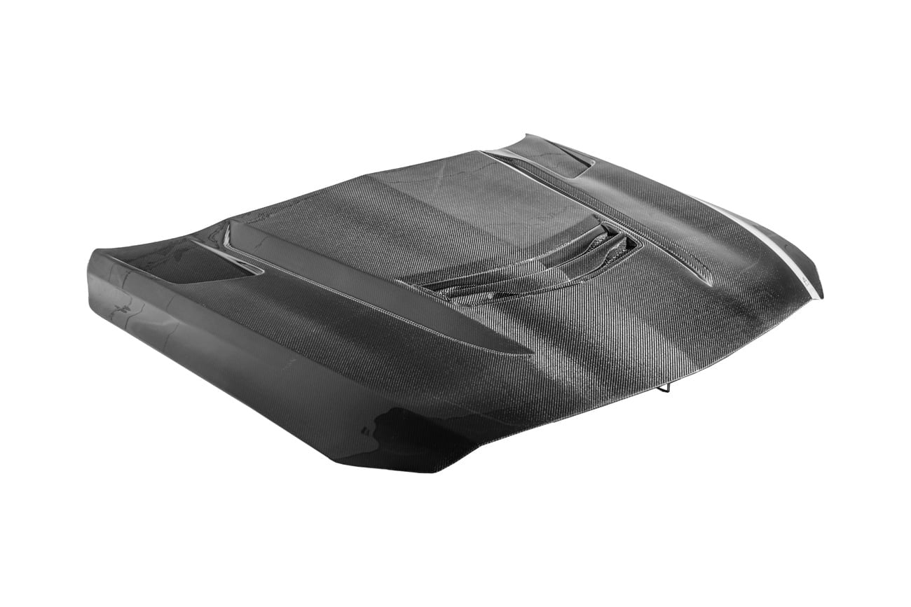 2020-Up Cadillac CT5 / CT5-V / CT5-V Blackwing | Blackwing Style CARBON FIBER Front Vented Hood