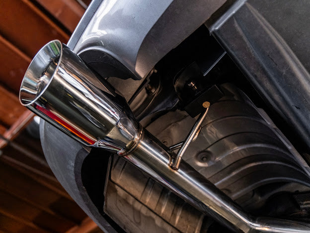 2007-2008 INFINITI G35 SEDAN & 2008-2014 INFINITI G37 SEDAN | MUFFLER DELETE AXLE BACK DUAL TIPS EXHAUST (CHROME TIPS OR BURNT BLUE TIPS)