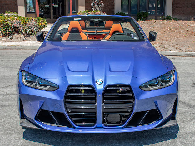 2021-Up BMW G82 / G83 M4 | Factory Extended Style Carbon Fiber Front Lip Splitter Pair Ground Effects