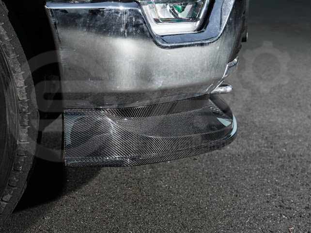2021-Up Ford F-150 | SDP Performance CARBON FIBER 2Pcs Front Bumper Lip Splitter Ground Effects