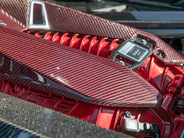 2023+ CORVETTE C8 Z06 CARBON FIBER ENGINE COVER