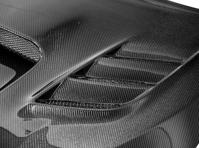 2015-2021 SUBARU WRX STI | JDM VRS STYLE CARBON FIBER FRONT VENTED HOOD