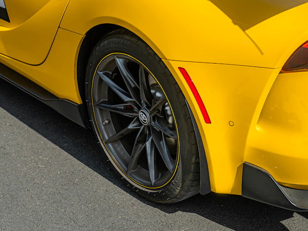 2020-Up Toyota MK5 GR Supra A90 A91 | Extended Style Mud Flaps Rock Splash Guards (Pair)