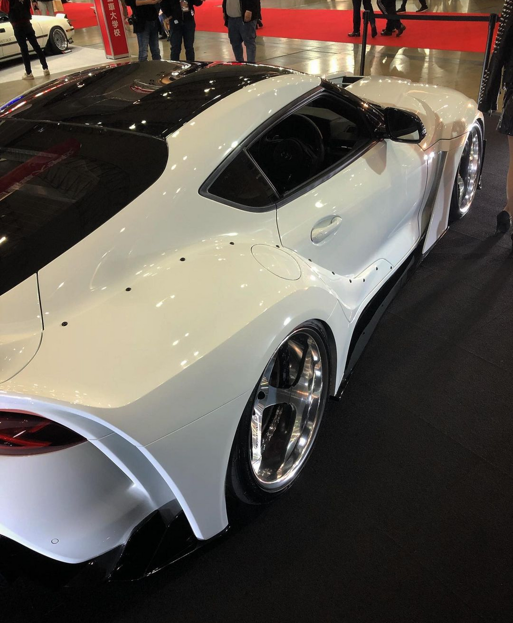 VeilSide ANDREW RACING FORGED Evolution V SUPRA A90 FORTUNE VFS90R 20" Wheels BLACK POLISH -  Wheels & Tires 4 Pieces Set