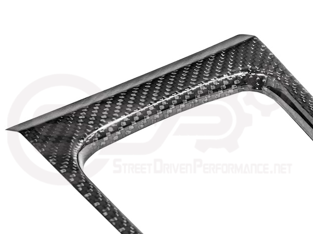 2015-2023 FORD MUSTANG S550 | CARBON FIBER CENTER GEAR SHIFT PANEL TRIM COVER