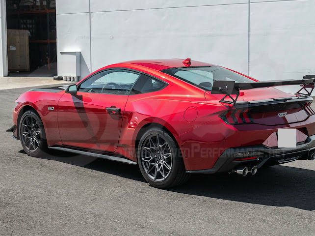 2024-UP FORD MUSTANG S650 COUPE | APR STYLE CARBON FIBER REAR HIGH WING SPOILER