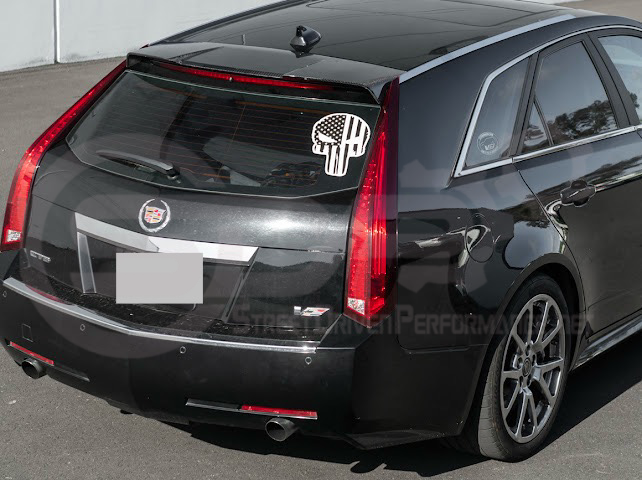 2009-2015 CTS-V V2 Wagon - Carbon Fiber Trunk Lid Spoiler / Wing