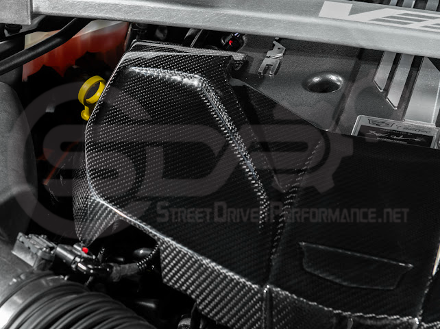 2022-UP CADILLAC CT5-V BLACKWING | DRY CARBON FIBER REPLACEMENT FRONT ENGINE COVER